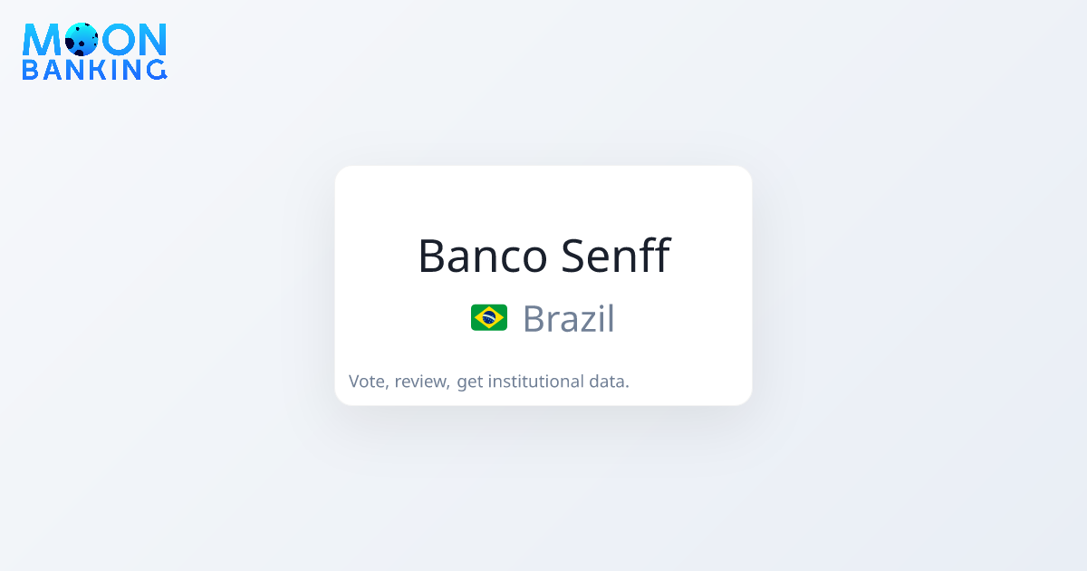 Banco Senff (Brazil) Profile & Reviews