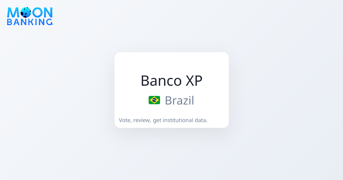Banco XP (Brazil) Profile & Reviews