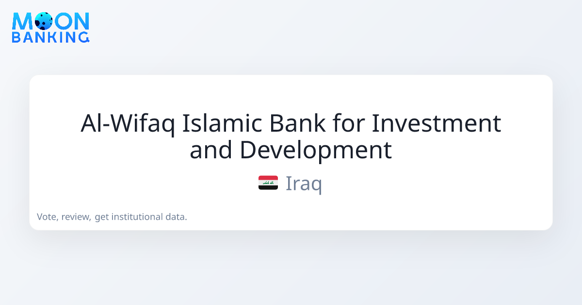 Al-Wifaq Islamic Bank for Investment and Development (Iraq) Profile ...