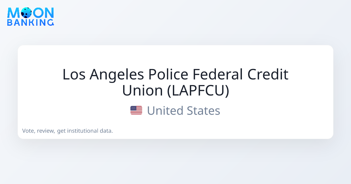 Los Angeles Police Federal Credit Union (LAPFCU) (United States ...