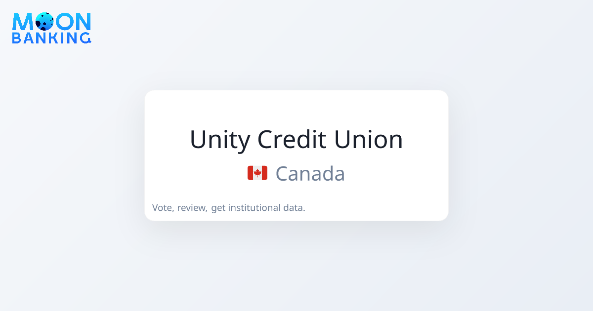 Unity Credit Union (Canada) Profile & Reviews