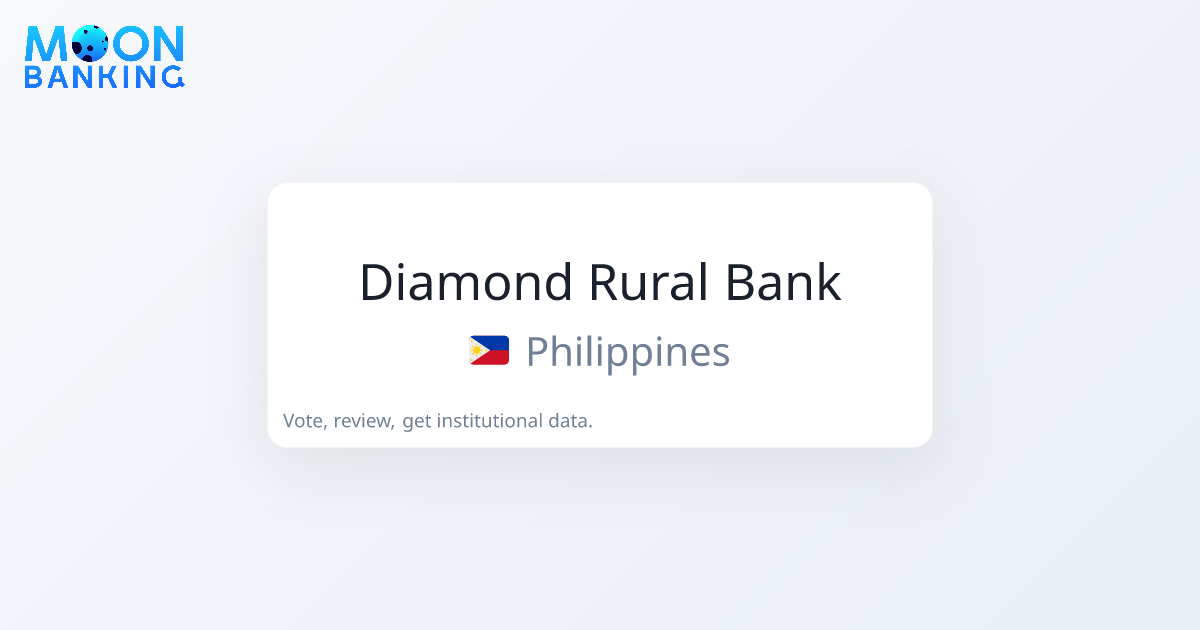 Diamond Rural Bank (Philippines) Profile & Reviews